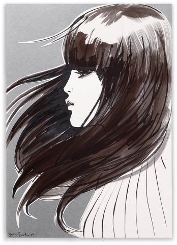 jason brooks, fashion illustration, hedkandi