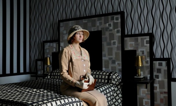 Igor and Coco, bedroom, black and white interiors, monochrome