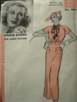 vintage dress pattern