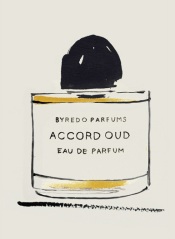 Bernadette Pascua, Byredo perfume bottle