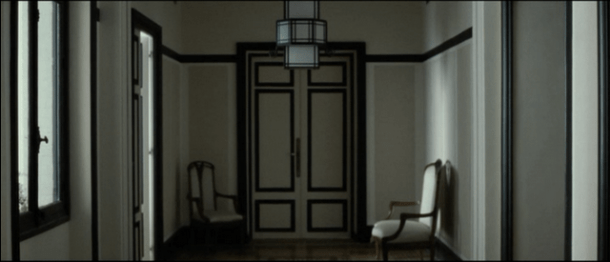 Igor and Coco, hallway, black and white interiors, monochrome