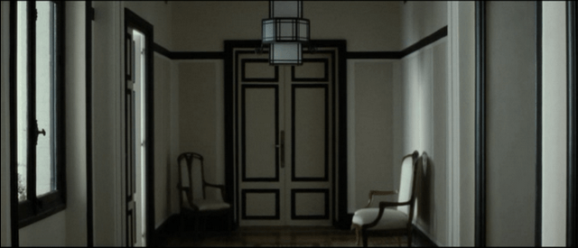 Igor and Coco, hallway, black and white interiors, monochrome