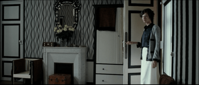 Igor and Coco, bedroom, black and white interiors, monochrome