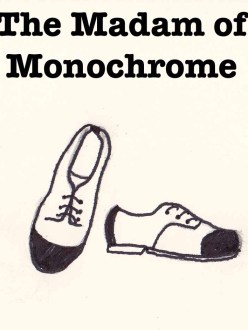 The Madam of Monochrome, Fashion Illustration, Coco Chanel, Carolyn