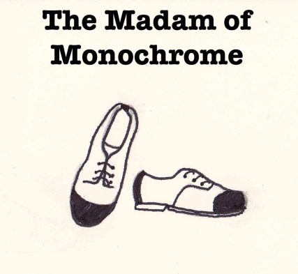 The Madam of Monochrome, Fashion Illustration, Coco Chanel, Carolyn