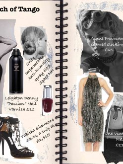 Tango Collage, Space NK, Netaporter, Tabitha Simmons, Leighton Denny, Agent Provocoteur