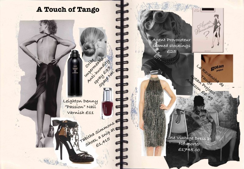 Tango Collage, Space NK, Netaporter, Tabitha Simmons, Leighton Denny, Agent Provocoteur