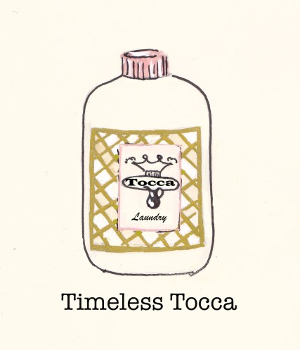 Tocca Laundry Shampoo, Fashion Illustration, Carolyn Everitt