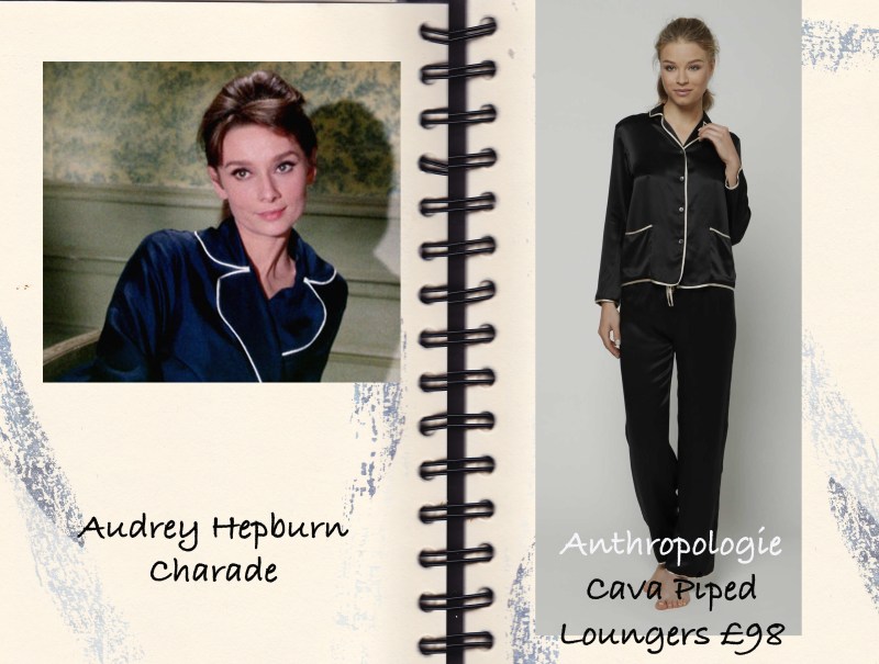 Audrey Hepburn, Pyjamas, Anthropologie