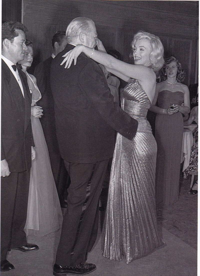 William Travilla, Gold Dress, Marilyn Monroe, Gentlemen Prefer Blondes