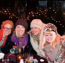 Carolyn Everitt, Jo, Rachel and Rebecca, HUSH, Gentlemen prefer Blondes