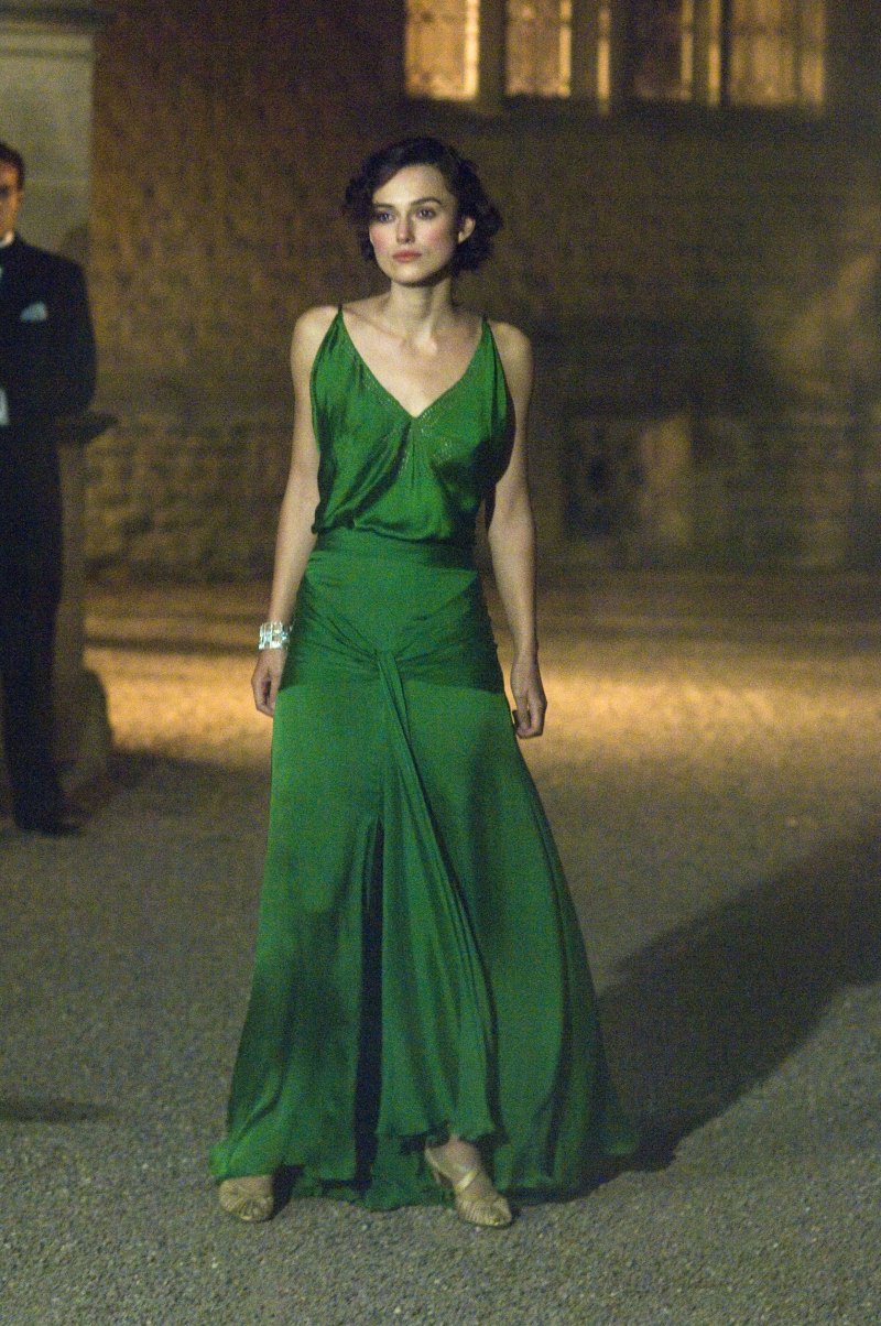 Kiera Knightley, Atonement, Green Dress