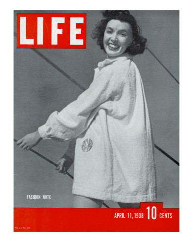 1930s Life Magazine, Monogrammed gown
