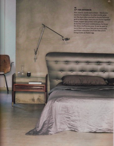 Nude 1 Metallic Nudes, Elle Decoration