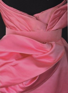 pinkbackdetail William Travilla, Pink Dress, Marilyn Monroe, Gentlemen Prefer Blondes, Diamonds are a Girl's Best Friend