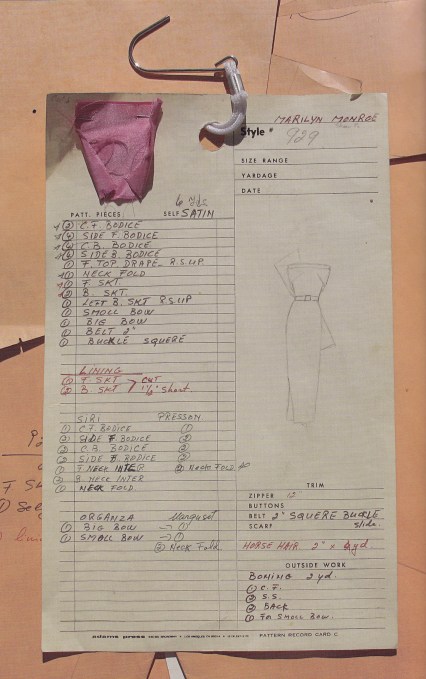 pinkdesign William Travilla, Pink Dress, Marilyn Monroe, Gentlemen Prefer Blondes, Diamonds are a Girl's Best Friend