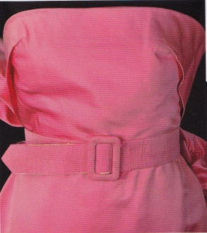 pinkfrontdetail William Travilla, Pink Dress, Marilyn Monroe, Gentlemen Prefer Blondes, Diamonds are a Girl's Best Friend