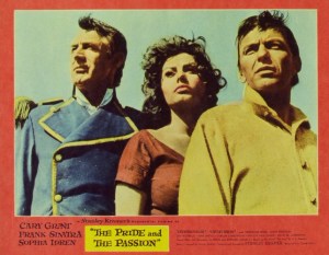 Pride and Passion, Sophia Loren, Cary Grant, Frank Sinatra