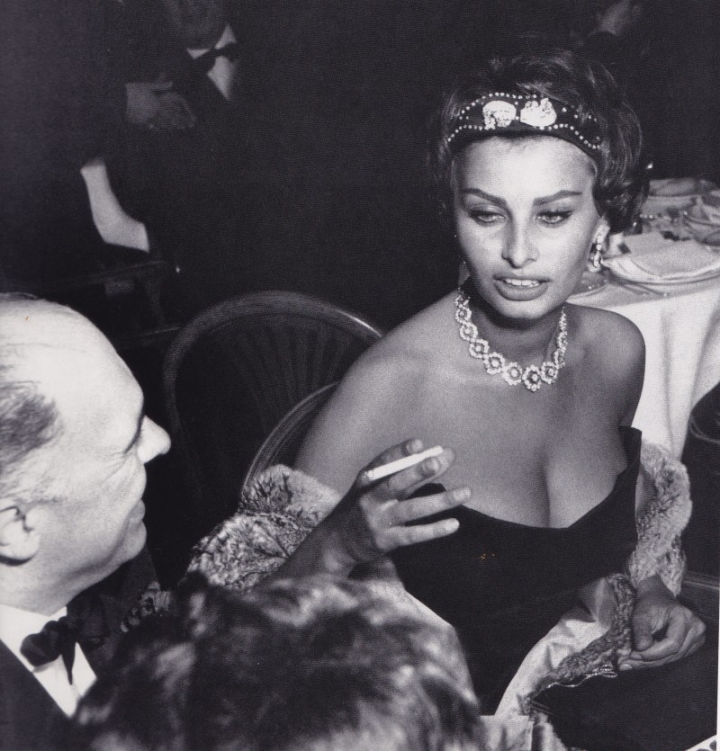 Sophia Loren, Cannes, Edward Quinn