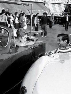 Brigitte Bardot, Roger Vadim, Car, St Tropez