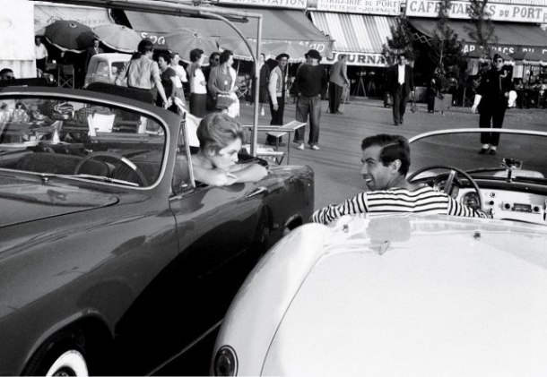 Brigitte Bardot, Roger Vadim, Car, St Tropez