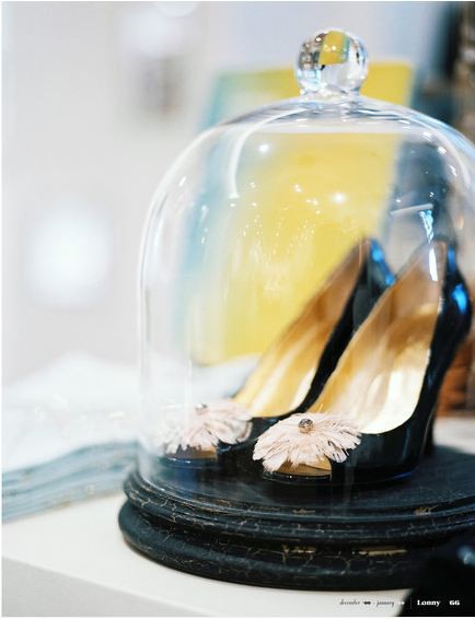 BellJar, Shoes under glass
