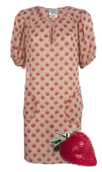 Plumo, Jackson Dress, red and pink