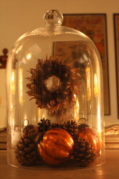 Christmas bell jar