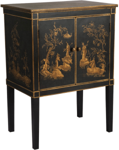 Oka Cabinet, Lacquered cabinet, Laura Resen