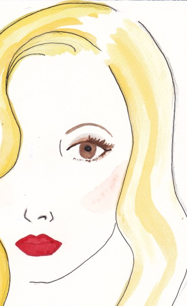 Veronca Lake, makeup, 1940s makeup