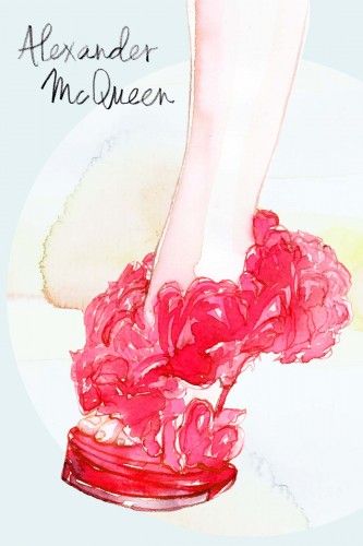 Samantha Hahn, Alexander McQueen Shoes