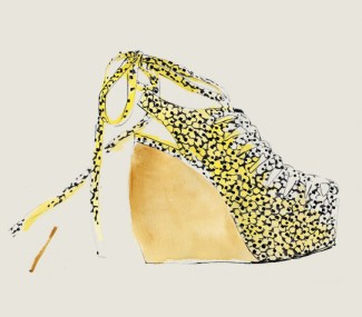 Bernadette Pascua, shoe