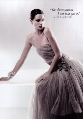 df1 Daisy Fellowes, Karl Lagerfeld, Harpers Bazaar