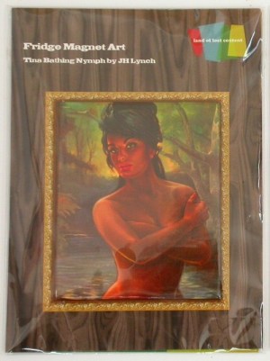 lynch magnet J H Lynch, the Nymph, fridge magnet, Wayne Hemingway, Land of Lost Content