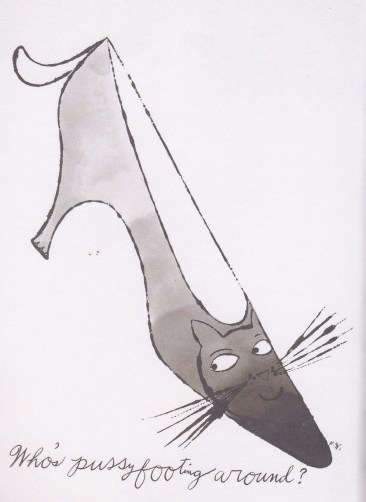 Andy Warhol, Shoe illustration