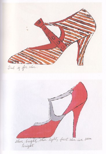 Andy Warhol, Shoe Illustration