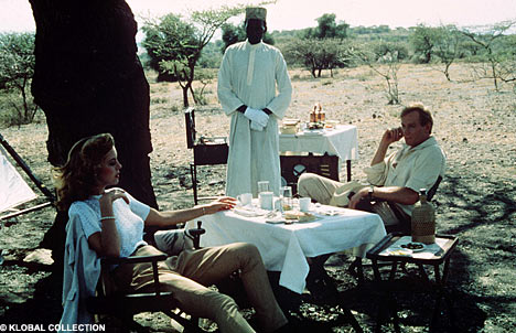 White Mischief, picnic under the trees