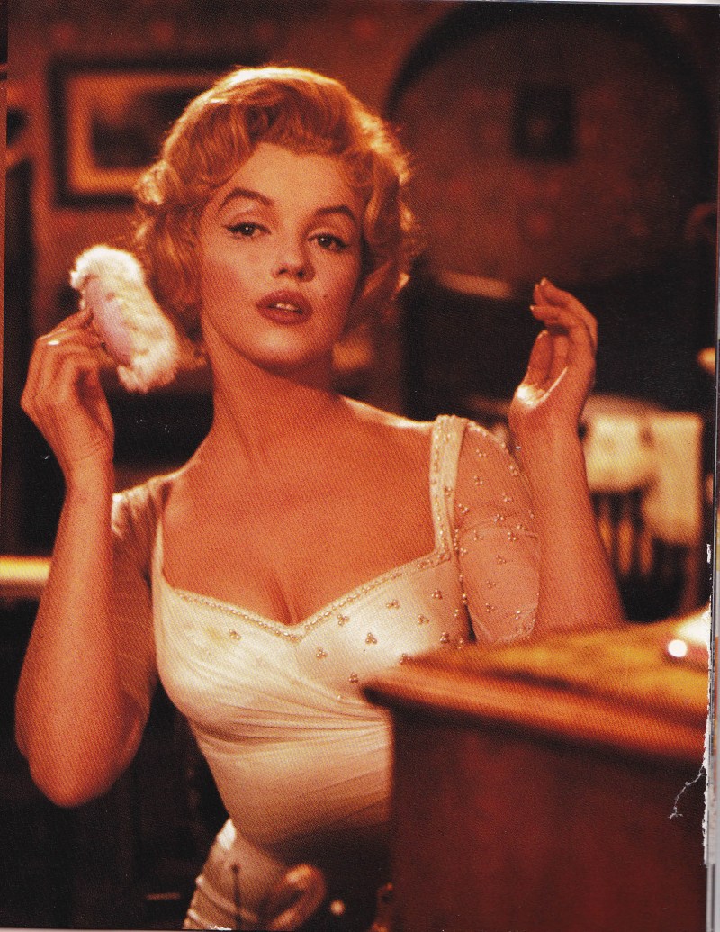 Marilyn Monroe, Prince and the Showgirl, Makeup, highlighter and contours