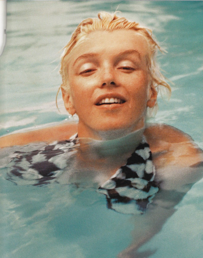 Marilyn Monroe, Milton Greene, No makeup