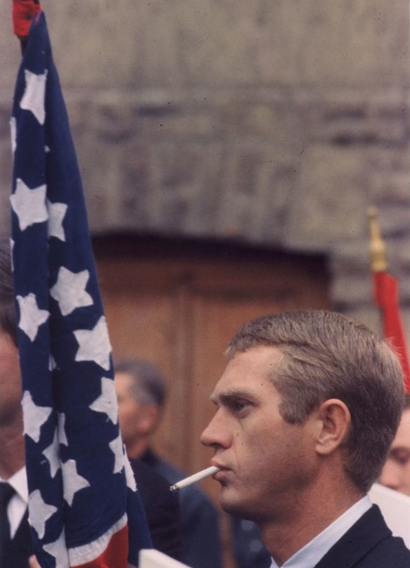 Steve McQueen, American Flag