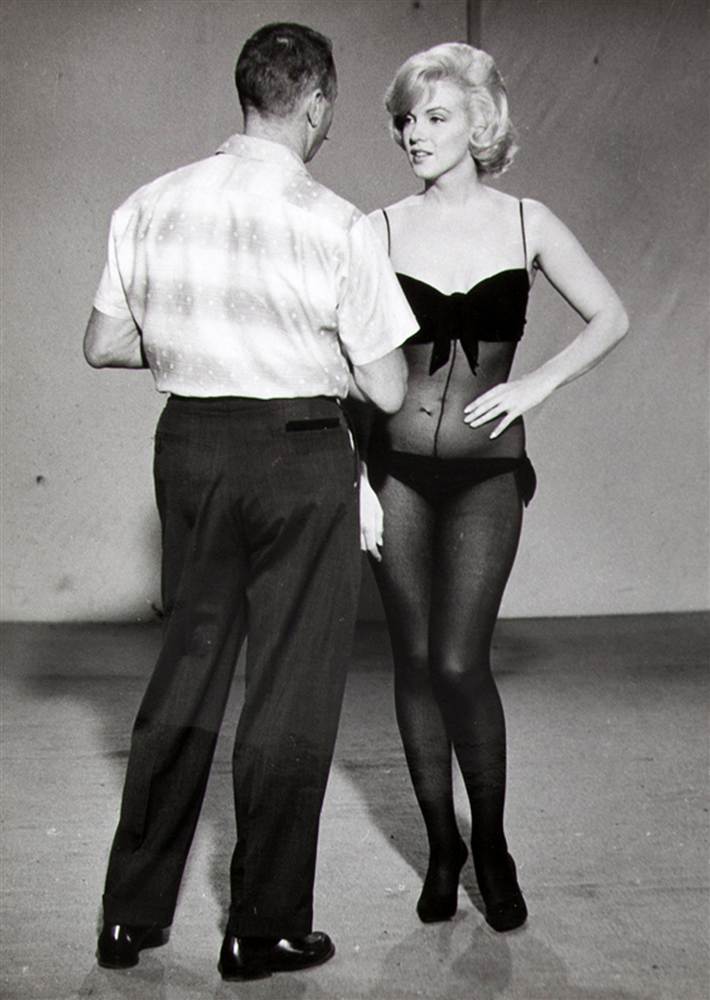 Marilyn Monroe with Whitey Snyder, Let's Make Love