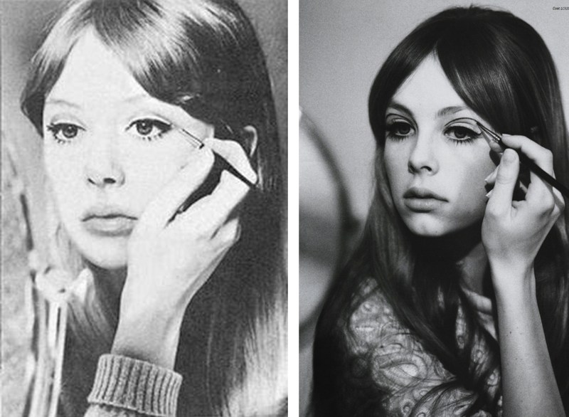 Pattie Boyd, Edie campbell, Lisa Eldridge, Lula Magazine, 60's makeup