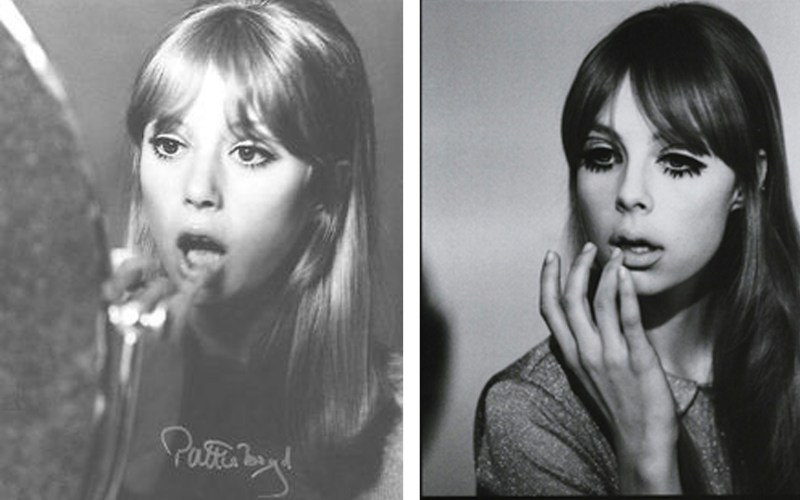 Pattie Boyd, Edie Campbell, Lisa Eldridge, Lula Magazine, 60's makeup