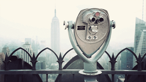 30 Rock, New York City, Cinemagraph, gif animation