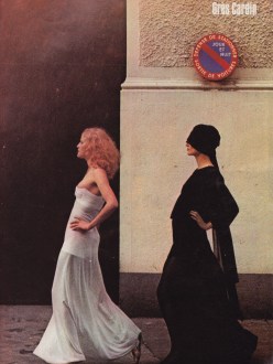 Helmut Newton, Cardin Gres, 1971 Harper's & Queen
