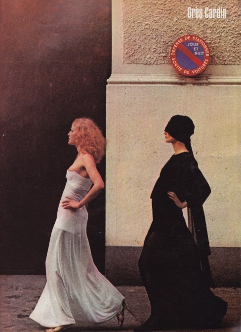 Helmut Newton, Cardin Gres, 1971 Harper's & Queen