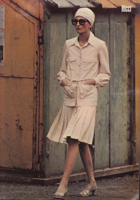 Helmut Newton, 1971 Harper's & Queen, Ricci