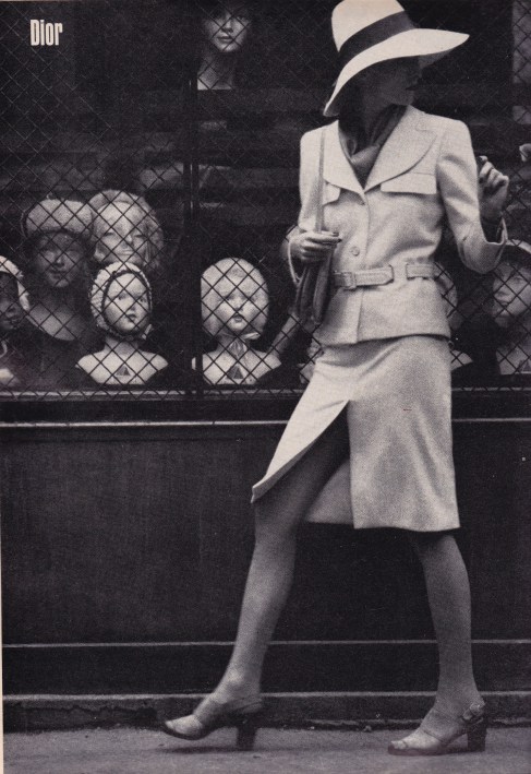 Helmut Newton, 1971 Harper's & Queen, Dior