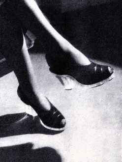 1940's Perspex Shoes, Italy