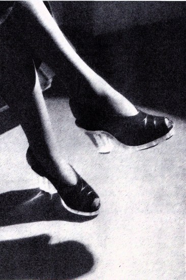 1940's Perspex Shoes, Italy